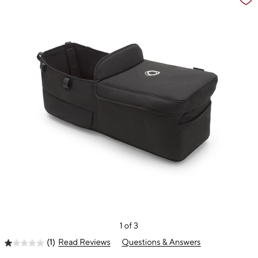 Black Bugaboo Bassinet